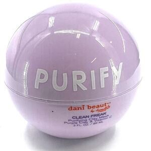 New Dani Beauty Clean Freak Purifying Clay Mask skin care deep cleanse